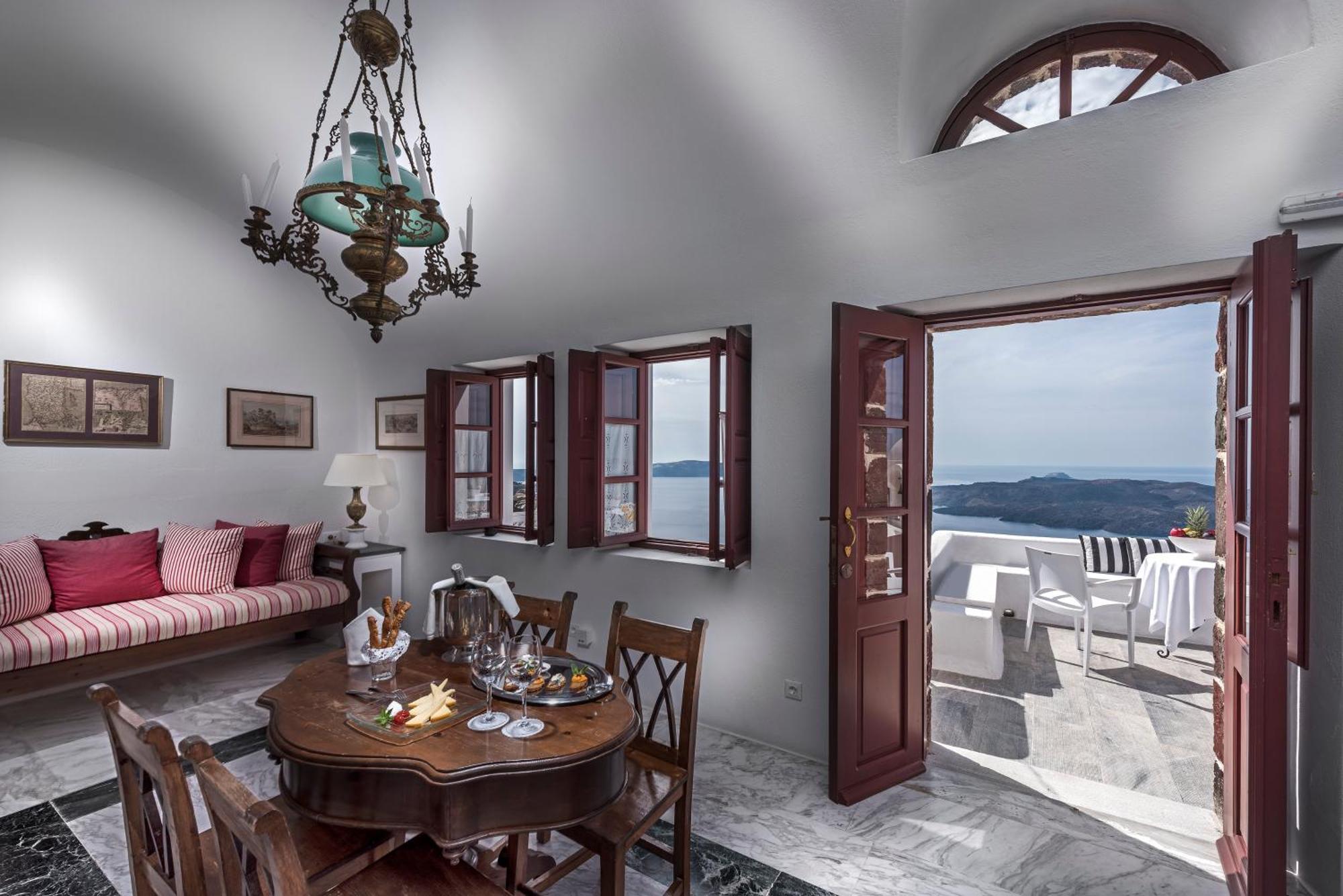Aigialos Luxury Traditional Settlement Fíra Kültér fotó